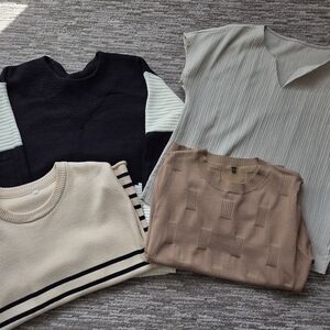 Womens Neutral Top Bundle